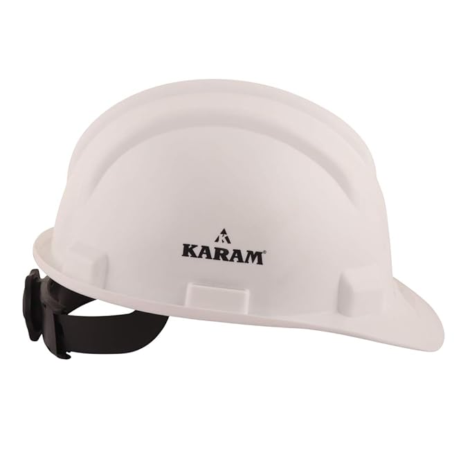 Safety Helmet with Adjustable Chin Strap & Rachet